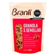Branli granola 5 seeds & cranberry sugar free 300gr