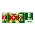 XX lager beer 6pack