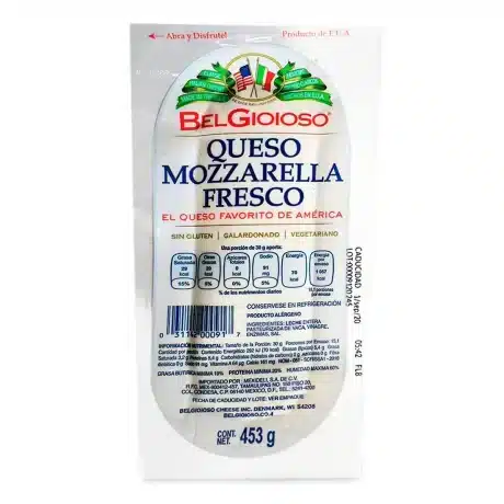 Belgioso Mozzarella fresh cheese 453gr
