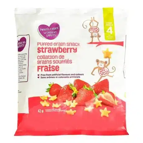 Puffed Grain Snack Strawberry stage4