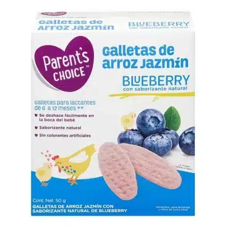 Parent's Choice Rice Rusks Blueberry